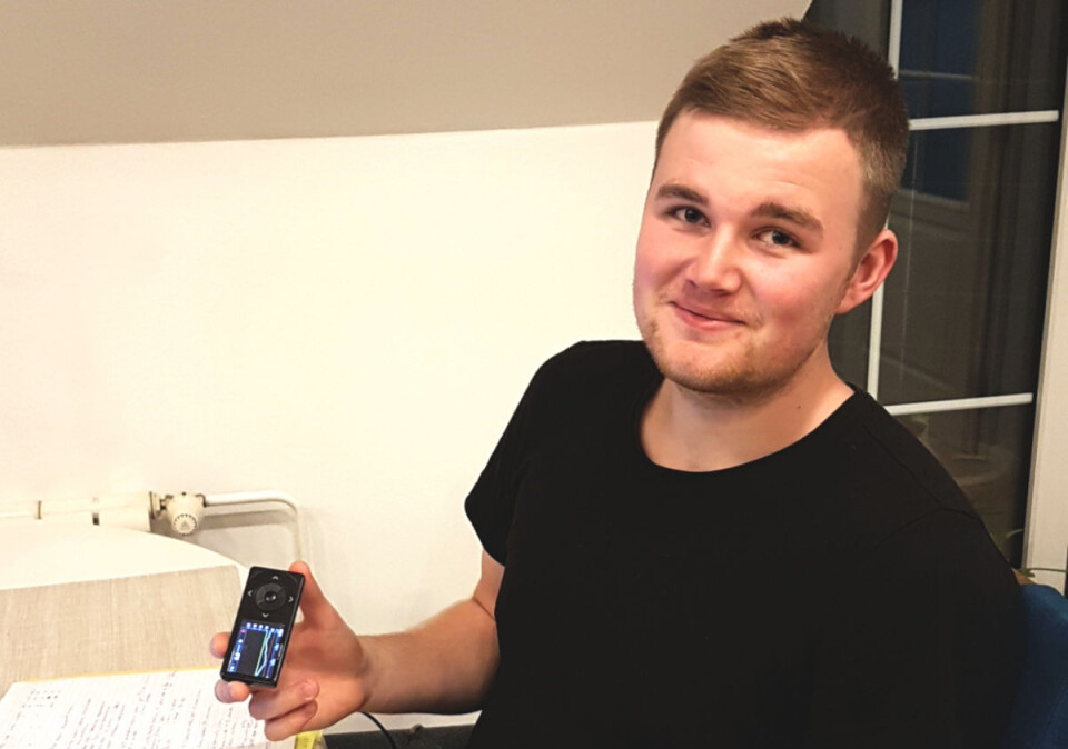 Diabetes patient Hans-Henrik Hamrebø believes that sharing health data can benefit patients. (Photo: Rune S. Bertinussen)
