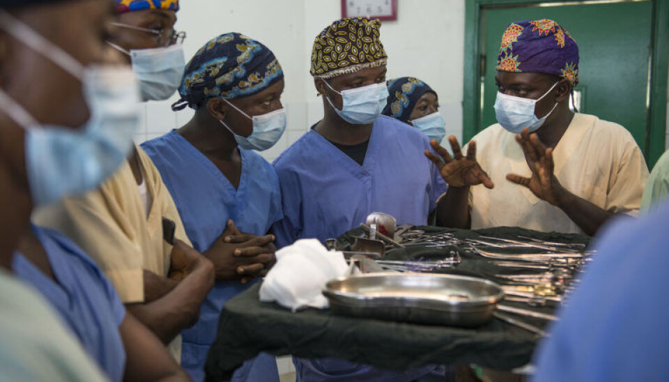 CapaCare trainees during a training session. (Photo: Magnus Endal, CapaCare)