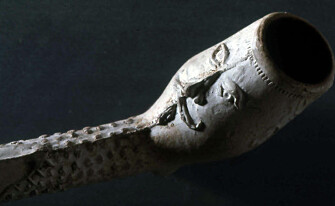 A clay pipe — called a Jonas pipe — from the 1600s. (Photo: Norwegian Directorate for Cultural Heritage) A clay pipe — called a Jonas pipe — from the 1600s. (Photo: Norwegian Directorate for Cultural Heritage)