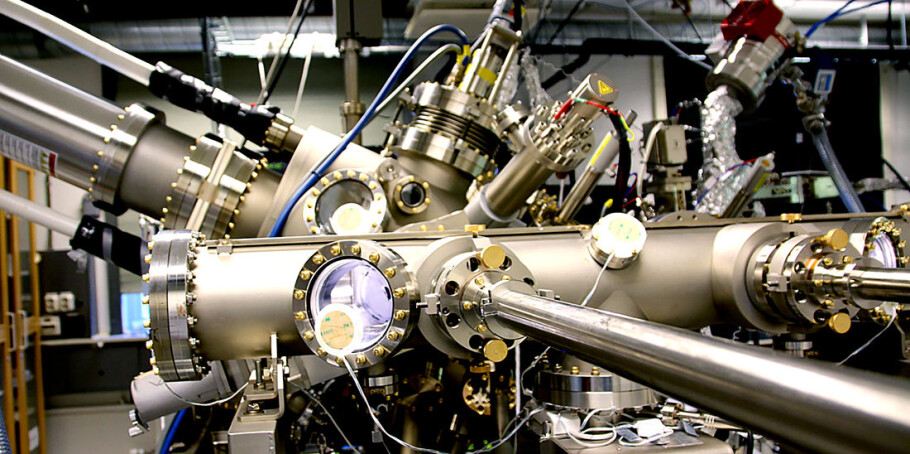 A molecular beam epitaxy (MBE) machine at NTNU. (Photo: Idun Haugan, NTNU)