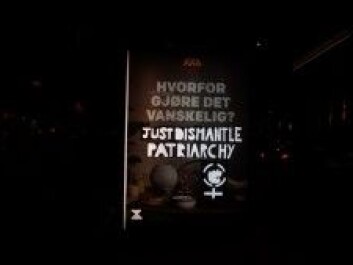 Zero tolerance policy against graffiti represses other subcultural expressions in the urban space. This is met with protests and so-called ‘subvertising’ from feminist activists. This photo is from Oslo city centre on the National Women’s Day in 2019. (Photo: Emma Arnold) Zero tolerance policy against graffiti represses other subcultural expressions in the urban space. This is met with protests and so-called ‘subvertising’ from feminist activists. This photo is from Oslo city centre on the National Women’s Day in 2019. (Photo: Emma Arnold)