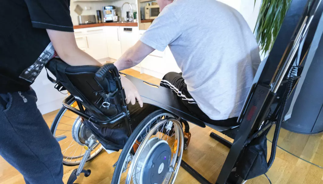 ALS – Amyotrophic lateral sclerosis – is a disease that causes muscle wasting because the nerve cells that transmit signals from the brain to the muscles are destroyed. ALS affects about 150 people in Norway annually and 450 000 worldwide. (Illustration photo: Gorm Kallestad / NTB scanpix)