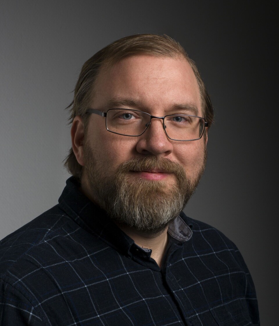 Archaeologist Raymond Sauvage (Photo: Trond Sverre Kristiansen NTNU Vitenskapsmuseet)