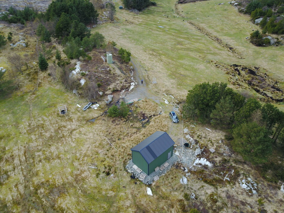 The MagLab in Austevoll is shielded from electromagnetic noise and other disturbances in a rural location. (Photo: Alessandro Cresci / University of Miami / Institute of Marine Research)