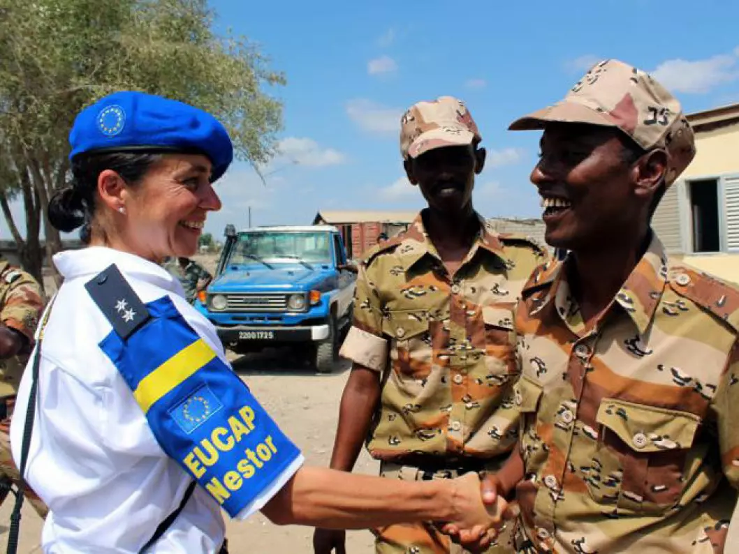 Rule of law, human rights, and incorporating a gender perspective have been important aspects of many of the EU's missions abroad, such as EUCAP Nestor in Somalia (Photo: EEAS)
