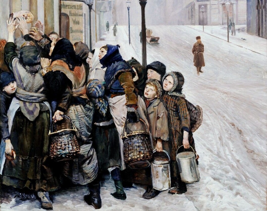 In 1889 Christian Krogh painted this picture, In 1889 Christian Krogh painted this picture,