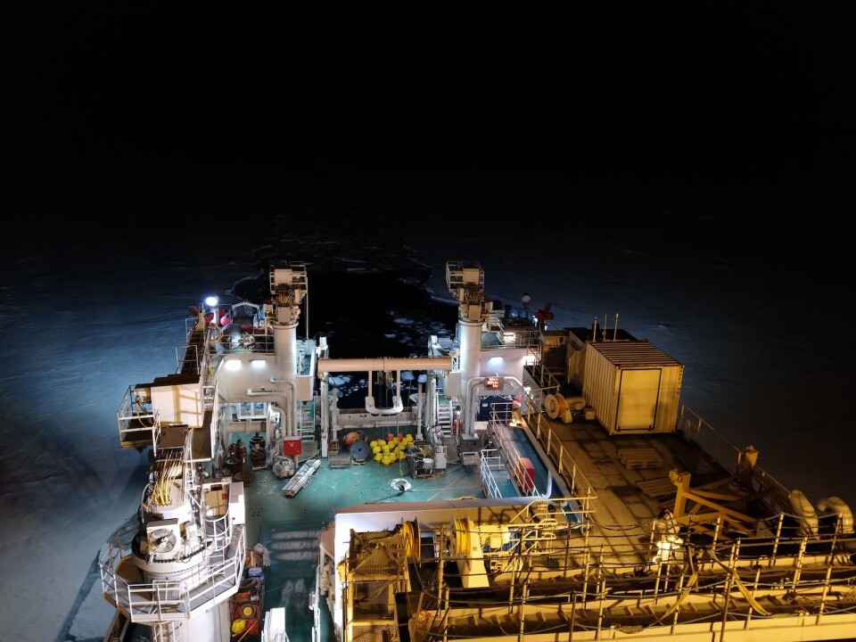 On a research vessel, people work day and night, making the most of the precious ship time. And yet, nights feel different quieter.