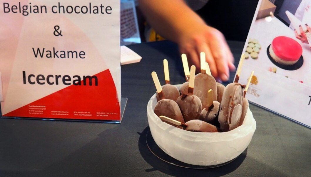 Wakame infused ice-cream, developed by Tivoli Boutique in Belgium, giving a familiar treat an element of flair and excitement. Wakame infused ice-cream, developed by Tivoli Boutique in Belgium, giving a familiar treat an element of flair and excitement.
