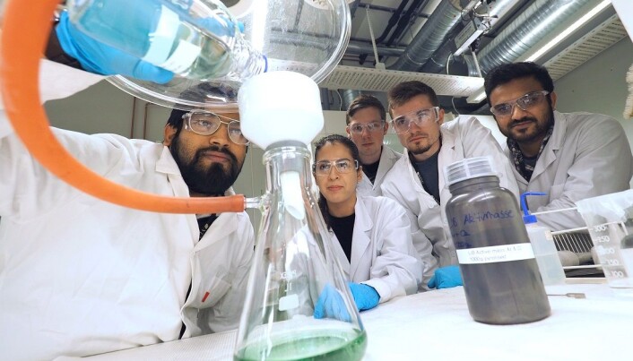 From the laboratory: Postdoc Sulalit Bandyopadhyay, intern Andreas Stoffel from IAESTE and RMIT University, Melbourne, and master’s students José Paulino Peris Sastre, Neshat Zahraie andZeeshan Ali. From the laboratory: Postdoc Sulalit Bandyopadhyay, intern Andreas Stoffel from IAESTE and RMIT University, Melbourne, and master’s students José Paulino Peris Sastre, Neshat Zahraie andZeeshan Ali.