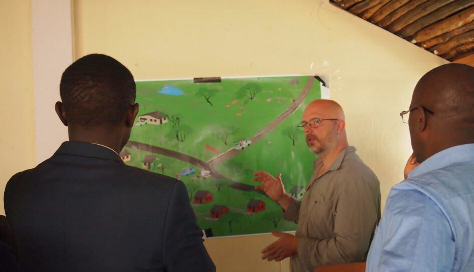 Martin Reinhardt Nielsen from the University of Copenhagen talks to stakeholders about future scenarios.