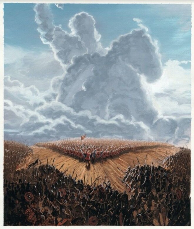 The Battle of Lyrskov Heath in Denmark was fought in the fall of 1043. Norwegians and Danes were led by Magnus the Good in fighting a more numerous army of Slavic invaders. About 15 000 Wends were estimated killed in the big battle, which was won by Norwegians and Danes. The Battle of Lyrskov Heath in Denmark was fought in the fall of 1043. Norwegians and Danes were led by Magnus the Good in fighting a more numerous army of Slavic invaders. About 15 000 Wends were estimated killed in the big battle, which was won by Norwegians and Danes.