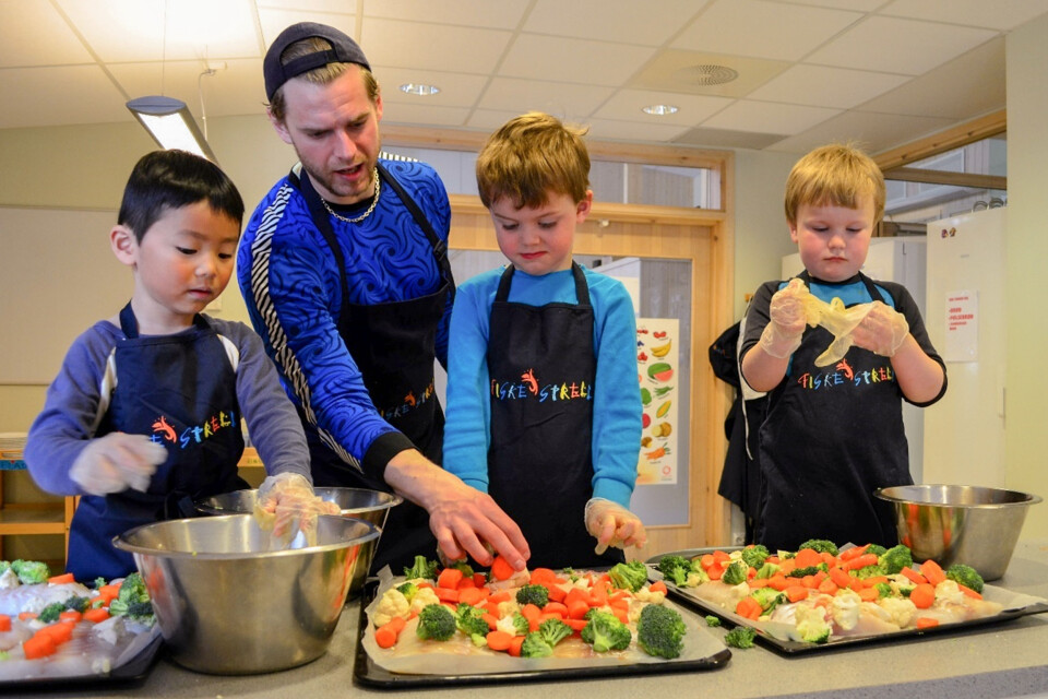 The fathers of the future need to know how to cook healthy meals, and they need to start early.