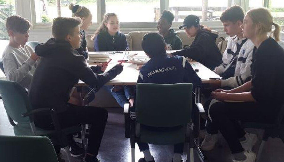 Participation: Youth work shop with Catharina Sletner.