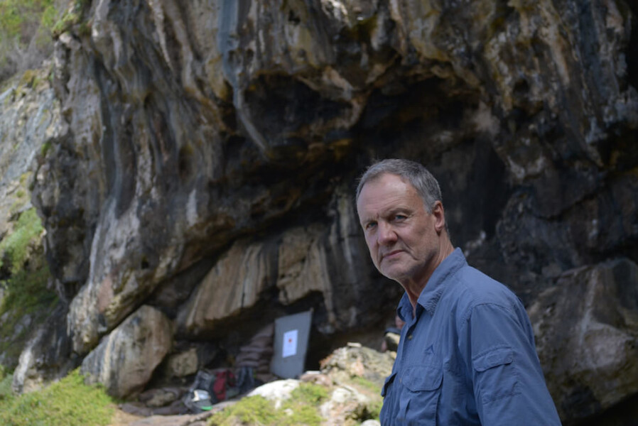 HENSHILWOOD’S CAVE: Henshilwood himself discovered the cave that is located on the family’s property.