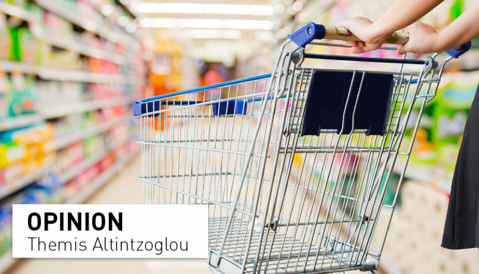 Morals and values that consumers talk loudly about fly out the window when they rush through the supermarket on their way home, writes consumer researhcer Themis Altintzoglou.