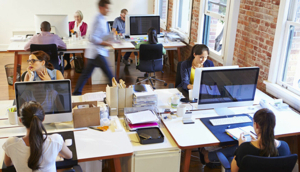 Employees in open-plan workspaces are more prone to sickness than workers who have their own enclosed, private offices.