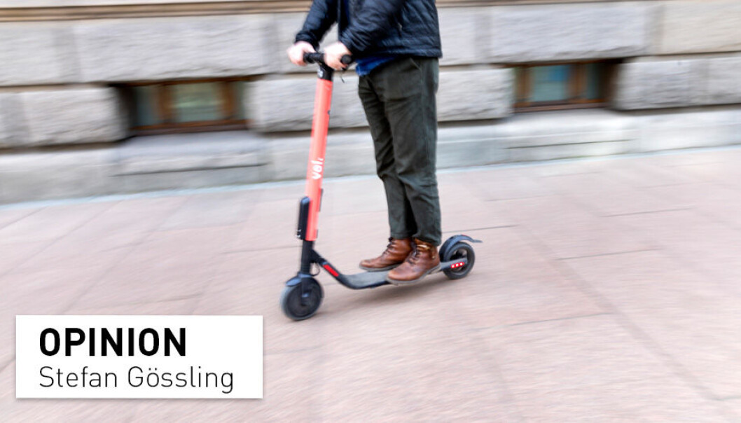 E-scooters can certainly improve transport systems, and the common gripes and difficulties can be avoided with a few simple policies, writes professor Stefan Gössling. E-scooters can certainly improve transport systems, and the common gripes and difficulties can be avoided with a few simple policies, writes professor Stefan Gössling.
