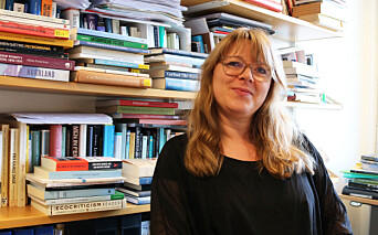 Sissel Furuseth is studying literature covering the climate crisis. Sissel Furuseth is studying literature covering the climate crisis.