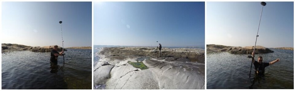 Spectrofly’s founder, Robert N Poulsen, collecting ground truthing point data. Spectrofly’s founder, Robert N Poulsen, collecting ground truthing point data.