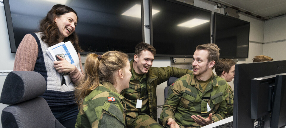 Planning war: Researchers are creating a digital war game to replace todays physical maps, tables and pencils