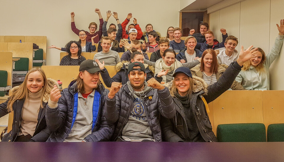 The environment in the class is important for how individuals perceive themselves and t heir bodies. This photo is from one of the schools that Christine Sundgot-Borgen and Kethe Engen visited.