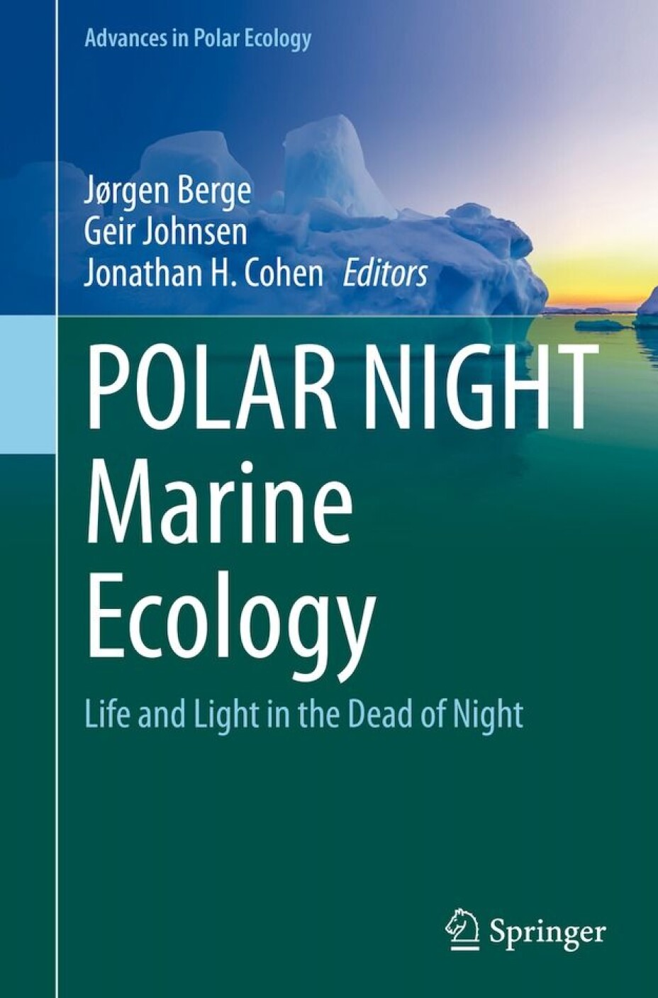 “Until recently, the prevailing view of marine life at high latitudes has been that organisms enter a general resting state during the dark Polar Night and that the system only awakens with the return of the sun. Recent research, however, with coordinated, multidisciplinary field campaigns based on the high Arctic Archipelago of Svalbard, have provided a radical new perspective,” the publishers of this new book on the polar night say. The book is scheduled for publication in late April.