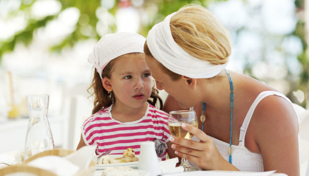 As few as three to four glasses one day a week was enough to increase the risk of behavioural problems in children. As few as three to four glasses one day a week was enough to increase the risk of behavioural problems in children.