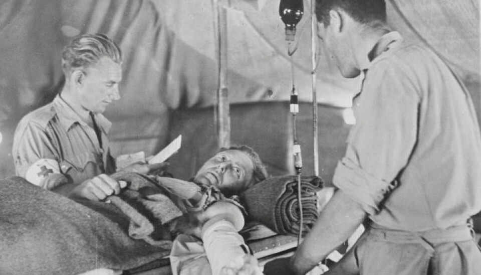 The use of blood transfusions in the period around World War I and the Spanish flu proved to be a major medical advance at the time.