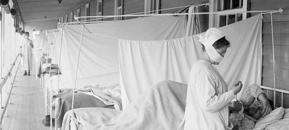 The Spanish flu causes Corona-fear today