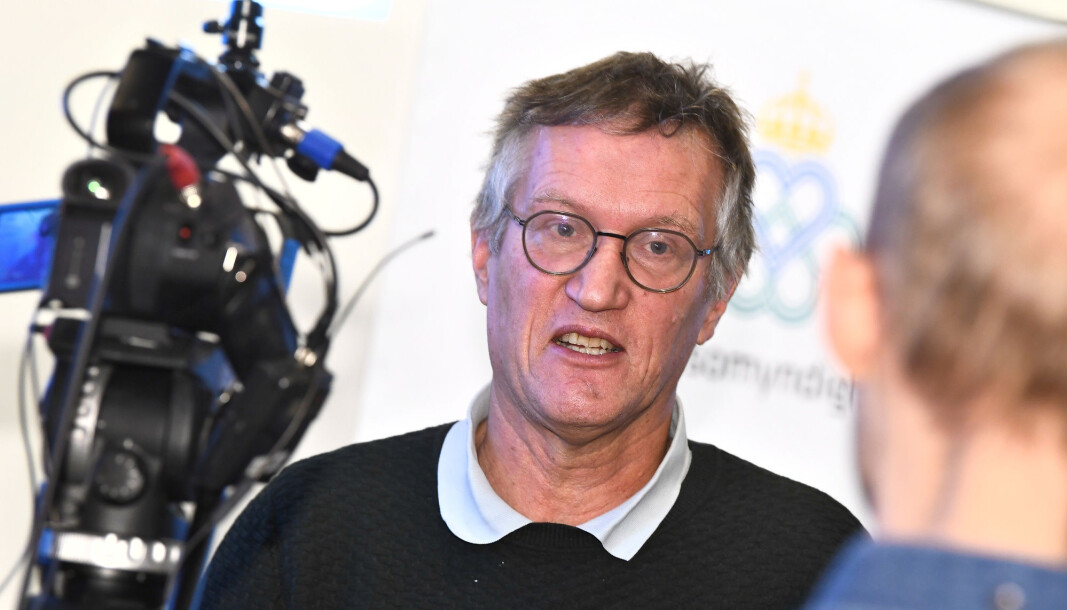 State epidemiologist Anders Tegnell, one of the leaders of the Public Health Agency of Sweden, has great influence on Sweden's choice of strategy to fight the coronavirus. Politicians in Sweden play second fiddle, compared to Norway. State epidemiologist Anders Tegnell, one of the leaders of the Public Health Agency of Sweden, has great influence on Sweden's choice of strategy to fight the coronavirus. Politicians in Sweden play second fiddle, compared to Norway.
