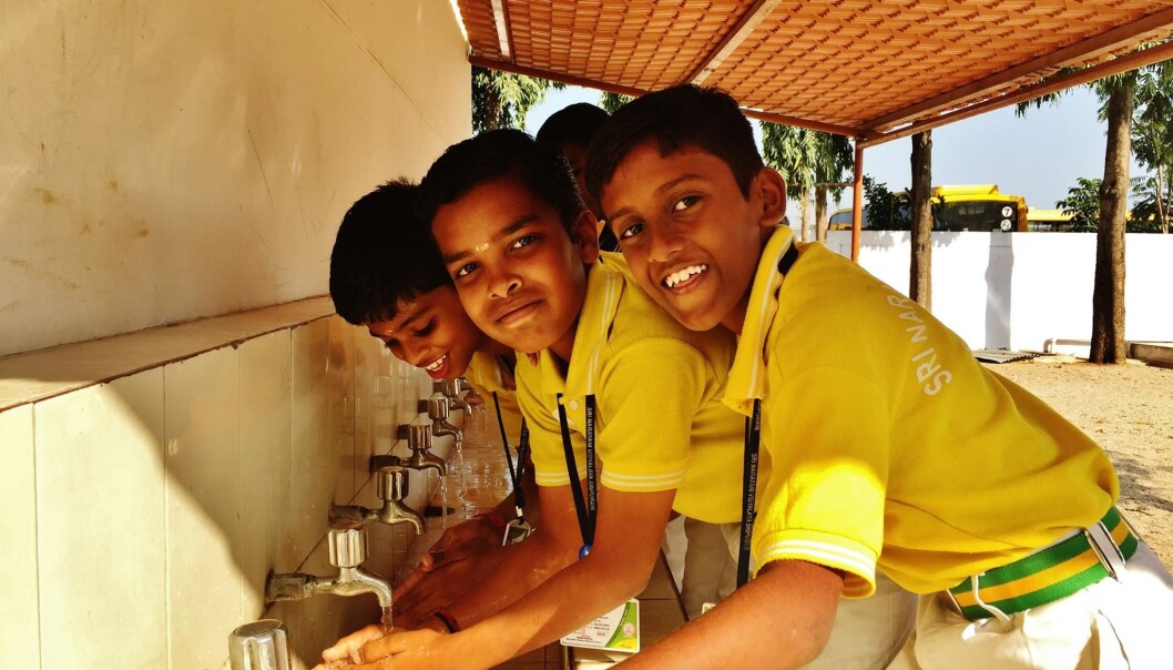 Project SHINE is an action research project that has built capacity among students, teachers and nurses in India to make and sell soap to improve access and promote handwashing, through a partnership with Rocky Mountain Soap Company in Canada. Project SHINE is an action research project that has built capacity among students, teachers and nurses in India to make and sell soap to improve access and promote handwashing, through a partnership with Rocky Mountain Soap Company in Canada.