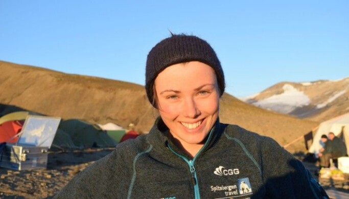 Palaeontologist Aubrey Roberts was involved in the 2012 dig as researchers unearthed the new plesiosaur species. Palaeontologist Aubrey Roberts was involved in the 2012 dig as researchers unearthed the new plesiosaur species.
