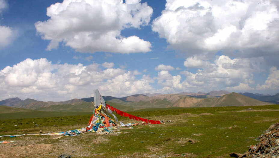 Today, the landscape east of the Tibetan Plateau is covered with grass and scrub. During the ice ages, the landscape here was more or less forested.
