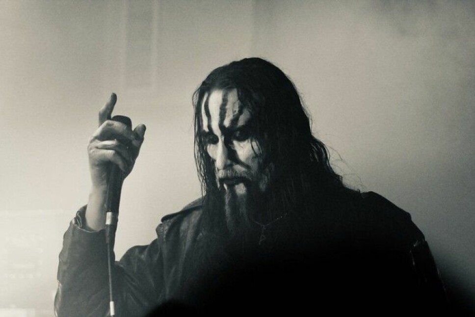 “Part of what makes the singer Gaahl (photographed) interesting is that he is one of few openly gay artists in the black metal milieu, both in Norway and internationally,” says Stan Hawkins, who studies popular music and gender.