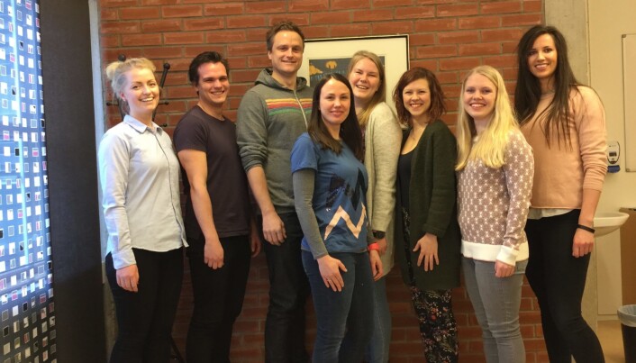Students and researchers who contributed to the study from L-R: Tiril Tanum, Simen Berg Saksvik, Alexander Olsen, Ingvild Saksvik-Lehouillier, Johanna Dahlberg, Trine Smedbøl, Heidi Ringen and Caroline Holberg. Students and researchers who contributed to the study from L-R: Tiril Tanum, Simen Berg Saksvik, Alexander Olsen, Ingvild Saksvik-Lehouillier, Johanna Dahlberg, Trine Smedbøl, Heidi Ringen and Caroline Holberg.