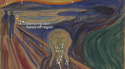Scientists have determined what damaged Edvard Munch's Scientists have determined what damaged Edvard Munch's