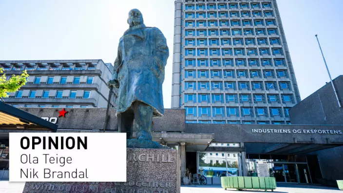 Should Norwegians tear down their Churchill-statue?
