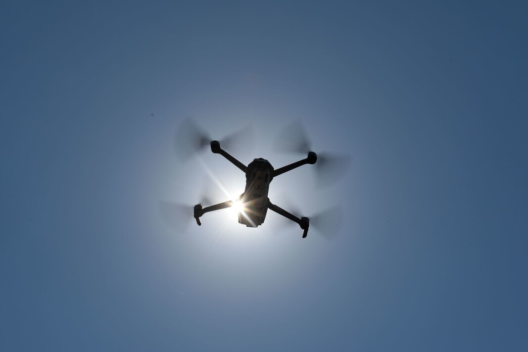 The SeaBee drones will survey the Norwegian coast from a height of 100 metres. The SeaBee drones will survey the Norwegian coast from a height of 100 metres.