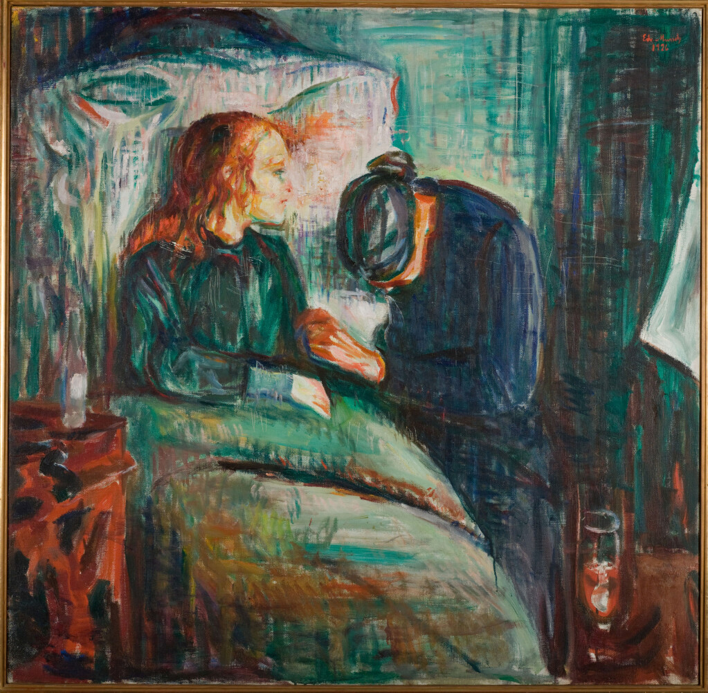 In the 19th century, life expectancy was just 40 years and many childhood diseases were fatal. (Artist: Edvard Munch. In the 19th century, life expectancy was just 40 years and many childhood diseases were fatal. (Artist: Edvard Munch.