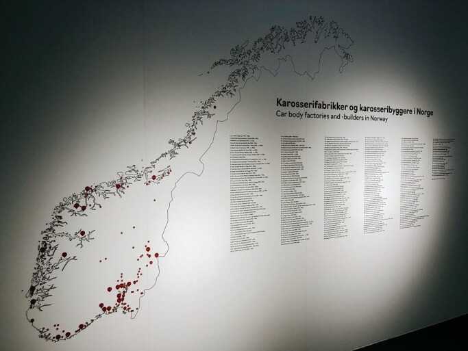 Body construction for automobiles, trucks and buses took place almost all of Norway. The new Norwegian Vehicle History Museum has documented 272 small and large factories. Body construction for automobiles, trucks and buses took place almost all of Norway. The new Norwegian Vehicle History Museum has documented 272 small and large factories.