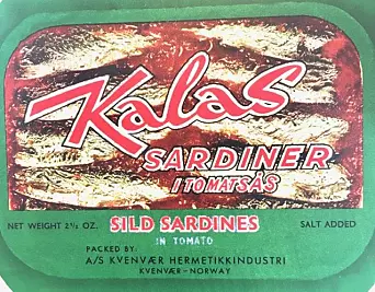 Sardines from Hitra. Norwegian canneries lost a lawsuit from France, which meant they lost the ability to call sardines sardines.