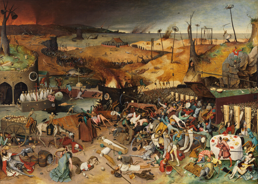Pieter Brueghel the Elde’s painting "The Triumph of Death" from1562. Pieter Brueghel the Elde’s painting "The Triumph of Death" from1562.