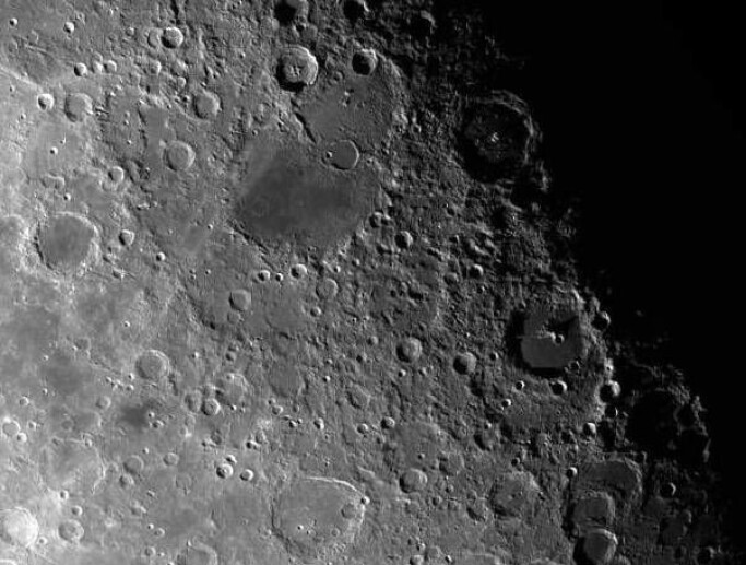 The Moon is pockmarked with meteorite craters, easily seen with a telescope on a clear night. The Earth has definitely been hit by even more, large meteorites than the Moon. The difference is that human activity, wind, water, plate tectonics and volcanic eruptions over hundreds of millions of years have erased many of the craters. Such processes have been scarce on the Moon, so it has kept its craters. The Moon is pockmarked with meteorite craters, easily seen with a telescope on a clear night. The Earth has definitely been hit by even more, large meteorites than the Moon. The difference is that human activity, wind, water, plate tectonics and volcanic eruptions over hundreds of millions of years have erased many of the craters. Such processes have been scarce on the Moon, so it has kept its craters.