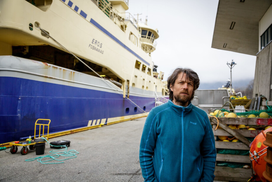 Project manager Espen Johnsen says that the observatory will eventually send out massive data streams.