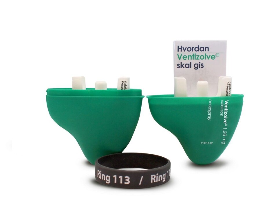 Users have been involved in designing the nasal spray so that it will be easy to carry, recognize and use.