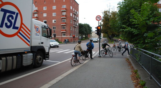 Both pedestrians and drivers are angry with the cyclists Both pedestrians and drivers are angry with the cyclists