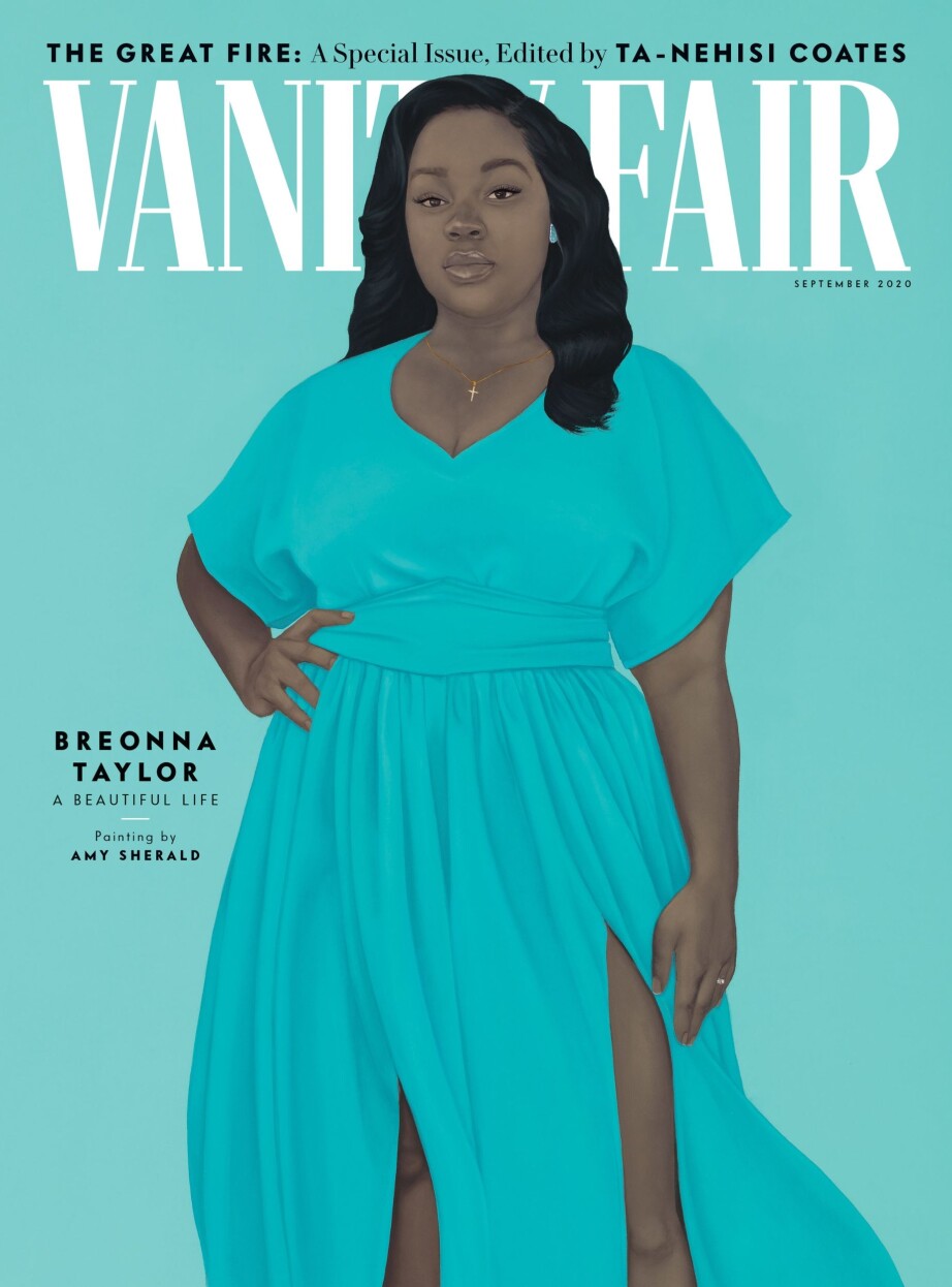 When Breonna Taylor is on the cover of Vanity Fair, it raises the discussion about representation of black lives, according to Scherr.