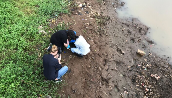 Monitoring methods enable NIVA’s scientists to calculate the amount of plastic litter transported by rivers, what happens to the plastic in the rivers, and to map the sources. Monitoring methods enable NIVA’s scientists to calculate the amount of plastic litter transported by rivers, what happens to the plastic in the rivers, and to map the sources.