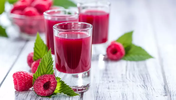 Raspberry shots can give older people a better diet