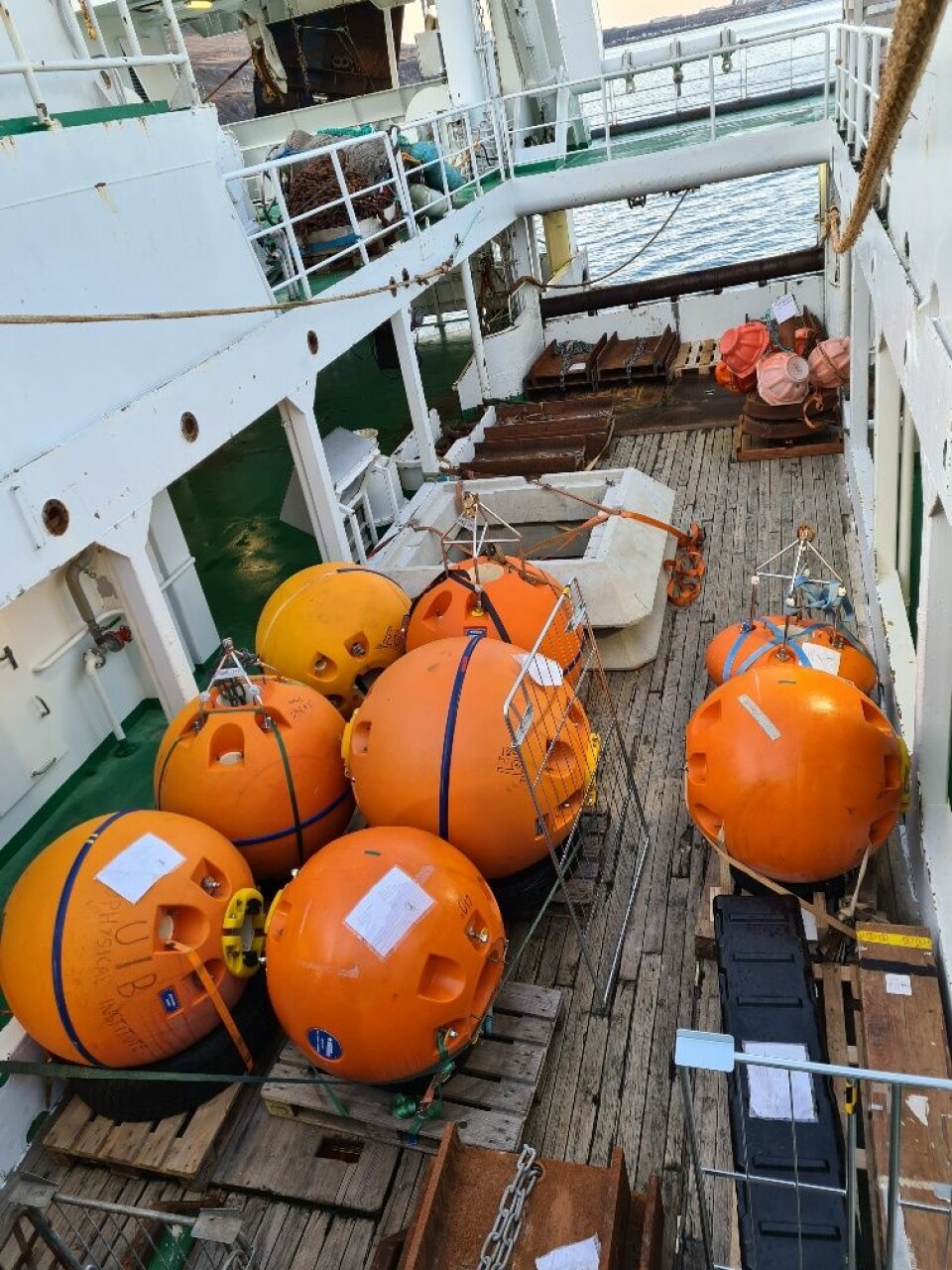 What do you do with these orange buoyancy balls?